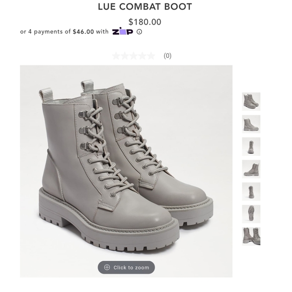 Lue Combat Boots - Picture 15 of 16